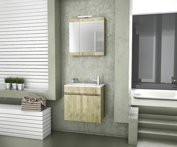 Мебели за баня от МДФ - Magnolia 55 Gold Oak