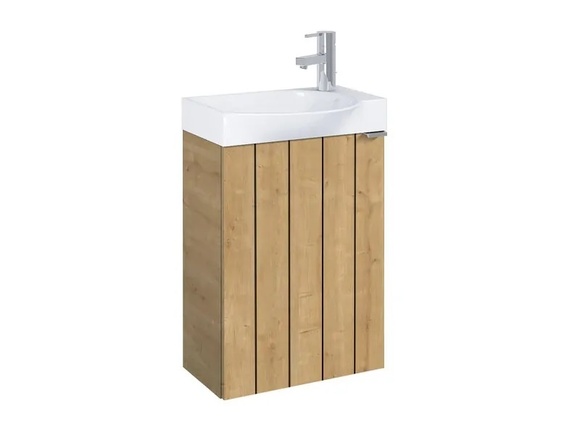 Шкаф за баня Unik Micro Plus Light Oak 45см