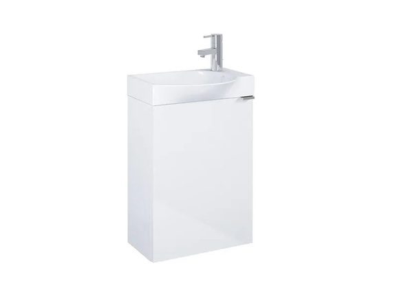 Шкаф за баня Unik Micro Plus Glossy White 45см