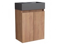 Модерен PVC шкаф за баня COMPACT 4242WOODEN