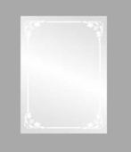 Елегантно огледало за баня Кристал ICM 1023/80