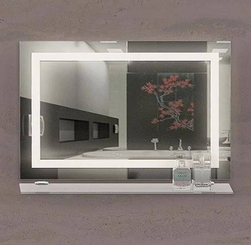 Елегантно огледало за баня Катания