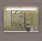 Стилно огледало за баня Милан