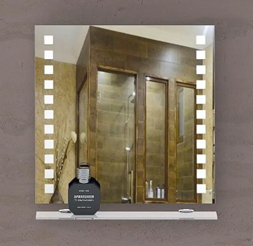 Стилно огледало за баня Генуа