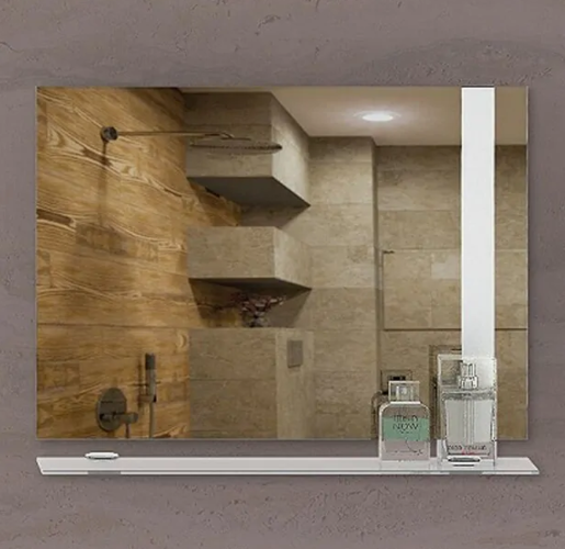 Изискано огледало за баня Бергамо