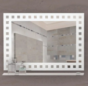 Стилно огледало за баня Венеция