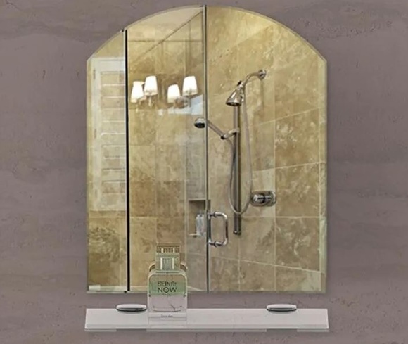Стилно огледало за баня Алпи