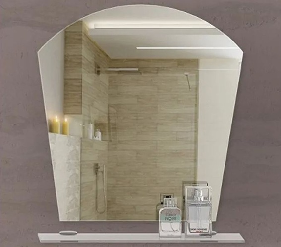 Елегантно огледало за баня Мурано