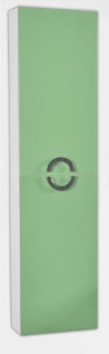 PVC колона за баня зелена