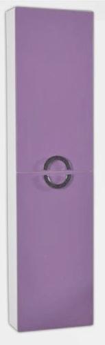 PVC колона за баня лилава